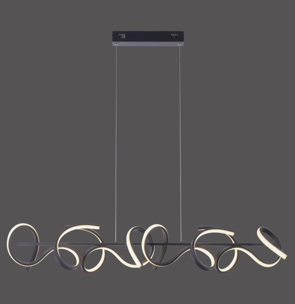 Leuchten Direkt 19033-18 - Lampadario LED a sospensione con filo dimmerabile CURLS 4xLED/10,2W/230V