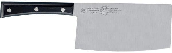 Falcetta Cinese o mannaretta in acciaio temperato18/10 cm 18 manico in Paperstone � ideale per il taglio di grandi pezzi di carne e di ossa