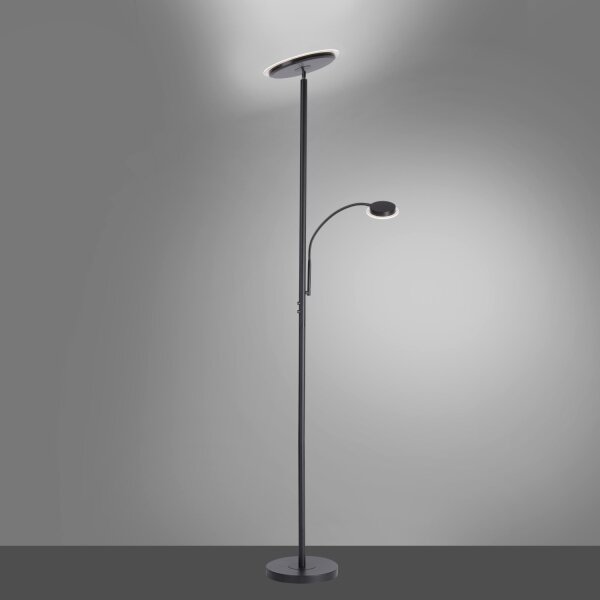 Leuchten Direkt 11709-18 - Lampada LED dimmerabile HANS LED/22W/230V + LED/4W