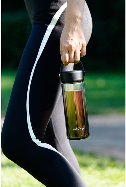Bottiglia nera in vetro 350 ml Fuori – Vialli Design