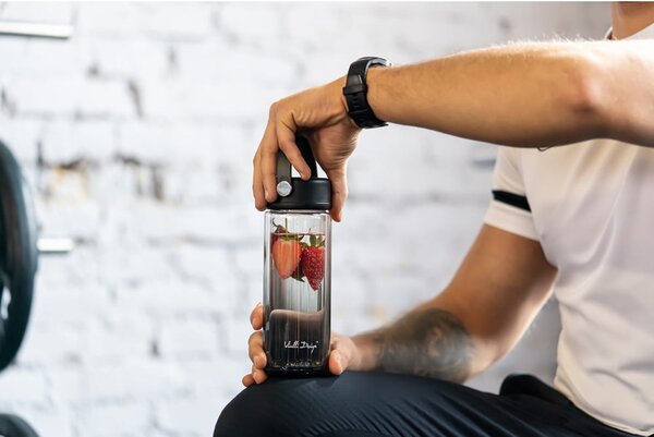Bottiglia nera in vetro 350 ml Fuori – Vialli Design