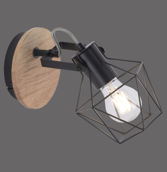 Leuchten Direkt 15671-78 - Luce Spot da parete JARO 1xE27/60W/230V
