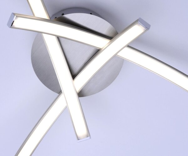 Leuchten Direkt 15341-55 - Lampadario a plafone LED VALERIE 3xLED/3,7W/230V