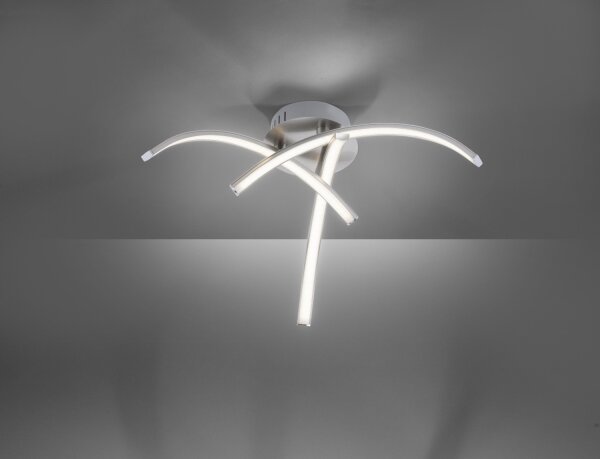 Leuchten Direkt 15341-55 - Lampadario a plafone LED VALERIE 3xLED/3,7W/230V