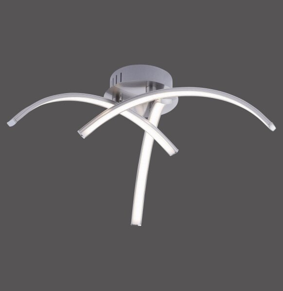 Leuchten Direkt 15341-55 - Lampadario a plafone LED VALERIE 3xLED/3,7W/230V