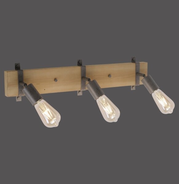 Leuchten Direkt 13473-79 - Luce Spot da parete SLAT 3xE27/40W/230V