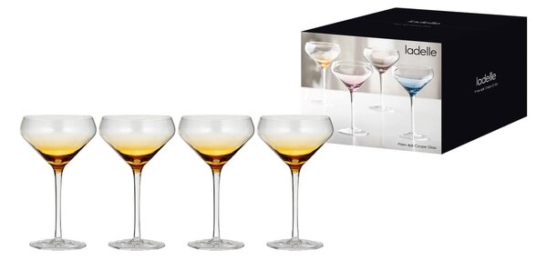 Set di bicchieri da bollicine 4 pz 240 ml Prism – Ladelle
