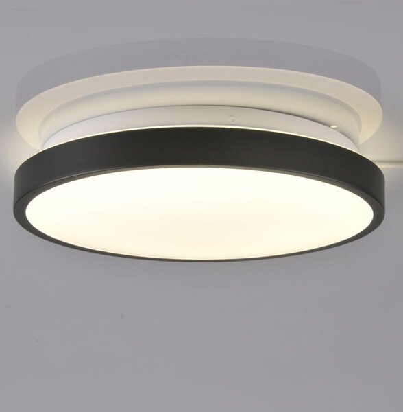 Plafoniera LED KERN LED/15W/230V nero