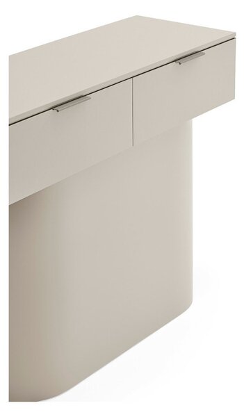 Tavolo consolle beige 36x100 cm Totem – Teulat