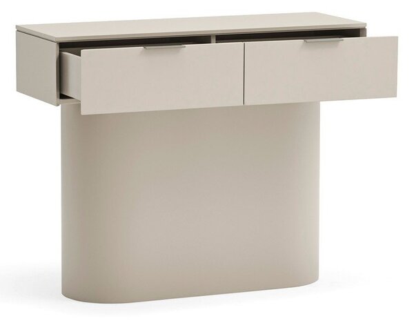 Tavolo consolle beige 36x100 cm Totem – Teulat