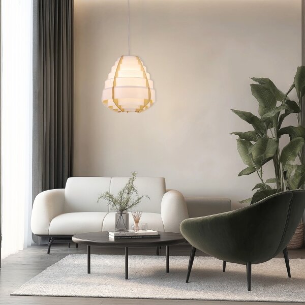 Lampadario a sospensione con filo NAGOJA 1xE27/40W/230V