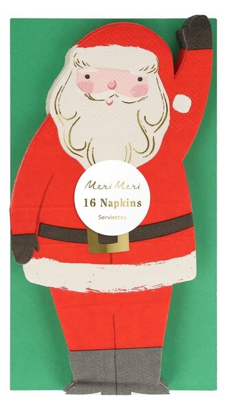 Tovaglioli di carta in set da 16 Jolly Christmas - Meri Meri