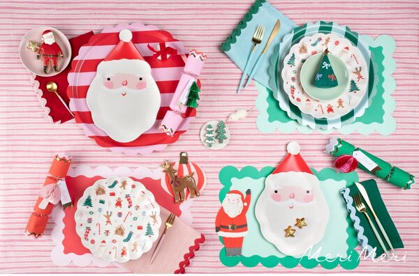Tovaglioli di carta in set da 16 Jolly Christmas - Meri Meri
