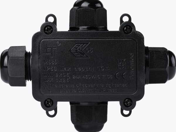 Scatola di giunzione impermeabile 24A/230V IP68