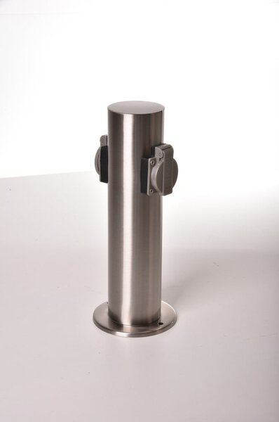 Colonnina elettrica per 2 prese da esterno (altezza 30,5 cm) - Hilight