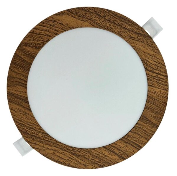 Lampada LED da incasso CIRCLE LED/12W/230V 4200K diametro 16,7 cm marrone