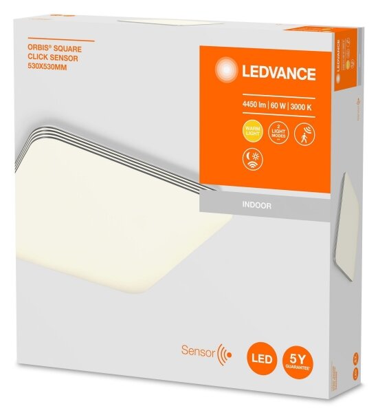 Ledvance - Plafoniera LED con sensore ORBIS LED/60W/230V 3000K