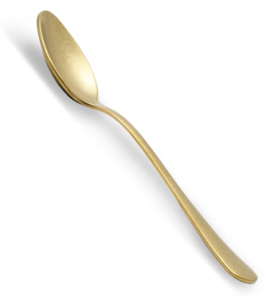 Cucchiaino da Caff� Modello Serena confezione 6 pezzi IN PVD ORO ANTICO lunghezza 14,1 cm acciaio inox 18.10 AISI304 2.5 mm in Confezione di cartone