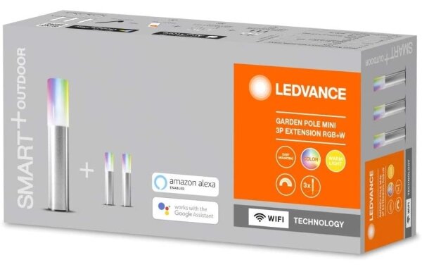Ledvance - PACK 3x Lampada LED RGB per esterno SMART+ MINI 3xLED/1.9W/230V IP44 Wi-Fi