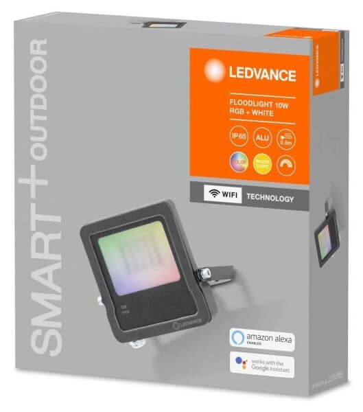 Ledvance - Riflettore LED RGB SMART+ FLOOD LED/10W/230V IP65 Wi-Fi