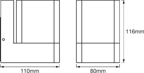 Ledvance - Applique LED RGB da esterno SMART+ CUBE LED/9.5W/230V IP44 Wi-Fi