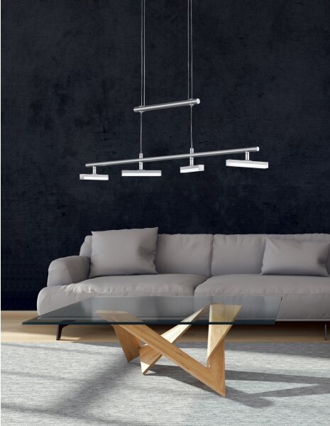 Trio - Lampadario LED su filo dimmerabile OPIUM 4xLED/4W/230V