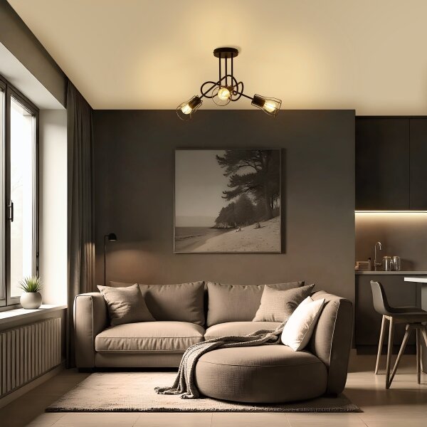 Lampadario fisso OXFORD 3xE27/15W/230V