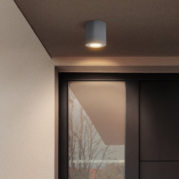 Brilagi - Faretto da bagno MIA 1xGU10/30W/230V 84x80 mm antracite IP54