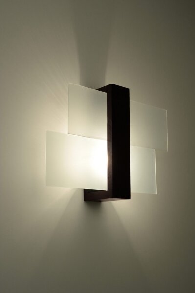Sollux SL.0075 - Applique FENIKS 1 1xE27/60W/230V wenge