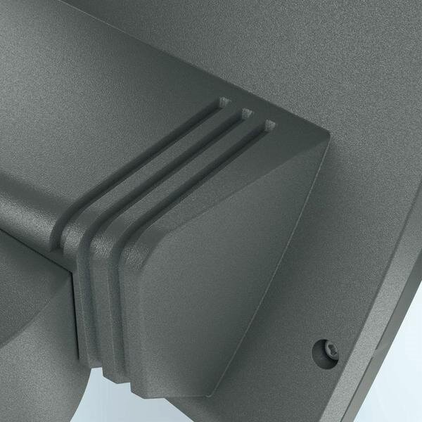 Steinel 012076 - Lampada da esterno LED con sensore XLED curved LED/10,5W/230V IP44
