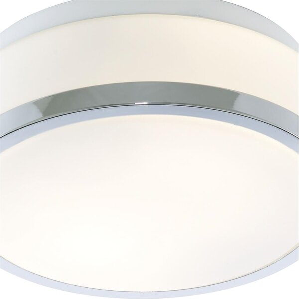 Searchlight 7039-23CC - Plafoniera da bagno DISC 2xE27/60W/230V IP44
