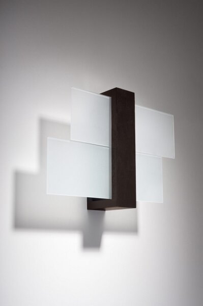 Sollux SL.0075 - Applique FENIKS 1 1xE27/60W/230V wenge