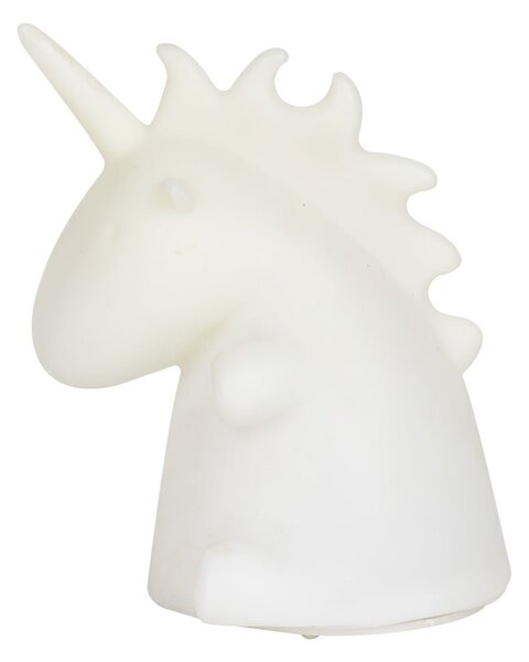 Lampada da tavolo per bambini bianca Unicorn – Hilight