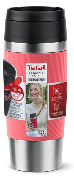 Tazz termica da viaggio color salmone 360 ml - Tefal