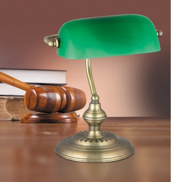 Rabalux 4038 - Lampada da tavolo BANK 1xE27/60W/230V
