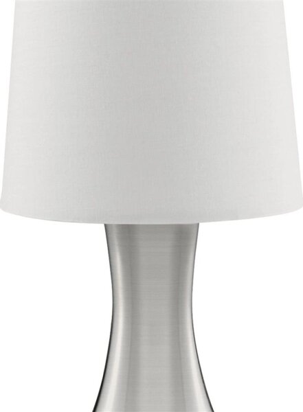 Searchlight EU3922SS - Lampada da tavolo TOUCH 1xE14/40W/230V