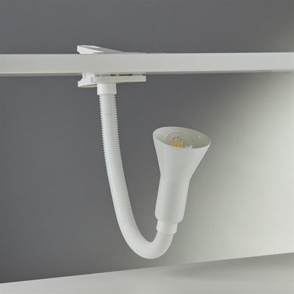 Searchlight EU4122WH - Lampada da tavolo DESK 1xE14/7W/230V