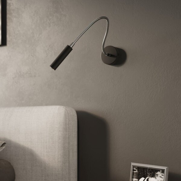 Sollux SL.0910 - Lampada flessibile piccola AXIL 1xG9/12W/230V nero
