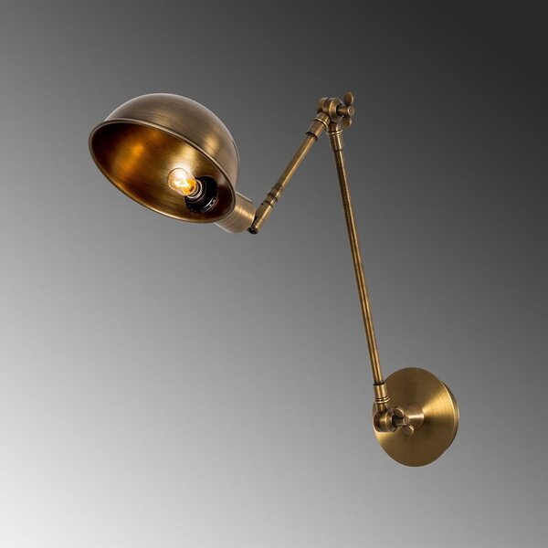 Lampada da parete dorata ø 15 cm Sihen – Opviq lights