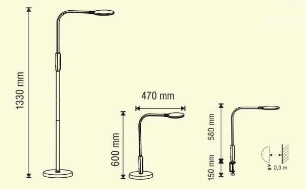 LED Lampada dimmerabile 3in1 LED/12W/230V nero CRI 90 + telecomando