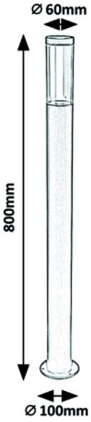 Rabalux - Lampada da esterno 1xGU10/7W/230V IP44