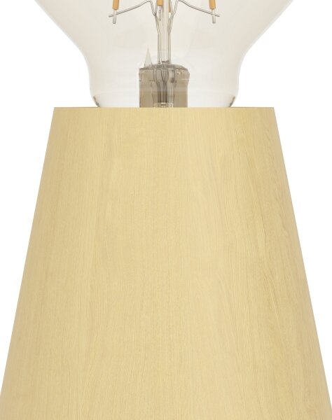 Eglo 44014 - Lampada da tavolo ASBY 1xE27/40W/230V beige