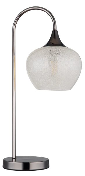 Globo 15548TK - Lampada da tavolo MAXY 1xE27/40W/230V bianco/antracite