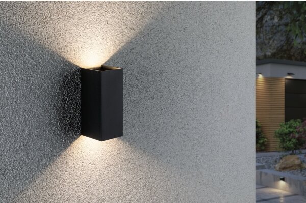 Paulmann 94326 - 2xLED/2,8W IP44 applique da esterno FLAME 230V