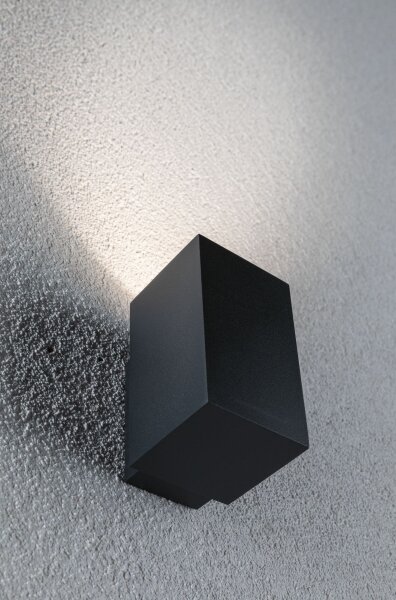 Paulmann 94327 - LED/3,8W IP44 Applique da esterno FLAME 230V antracite
