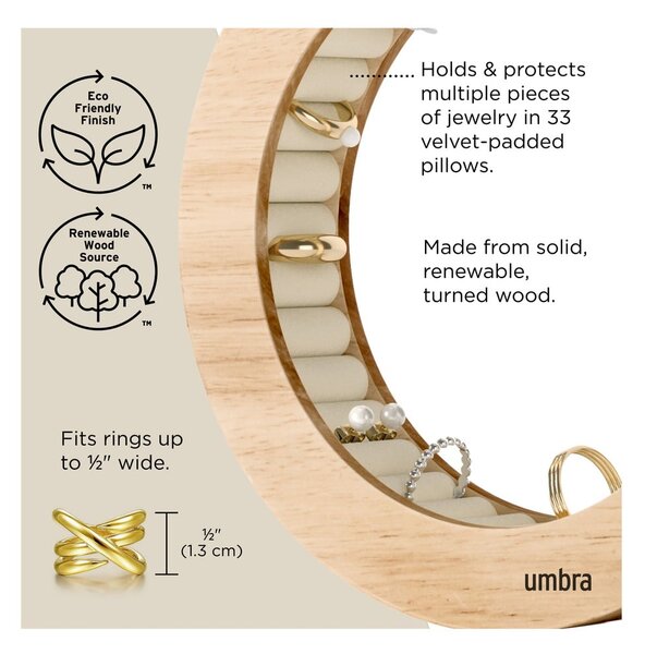 Portagioie in legno Ferris - Umbra