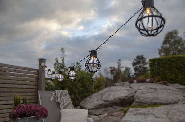 Catena luminosa a LED per esterni Bubbly, lunghezza 2,8 m Cage - Star Trading