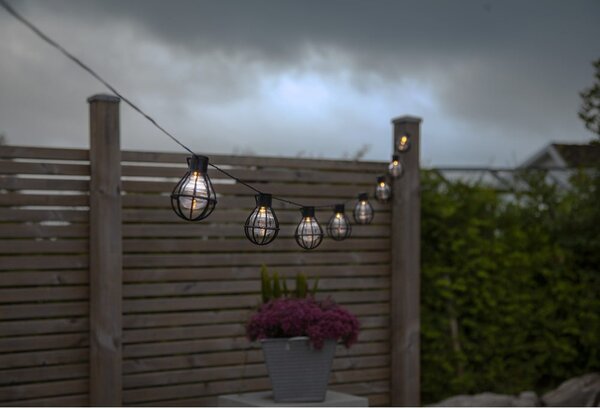 Catena luminosa a LED per esterni Bubbly, lunghezza 2,8 m Cage - Star Trading