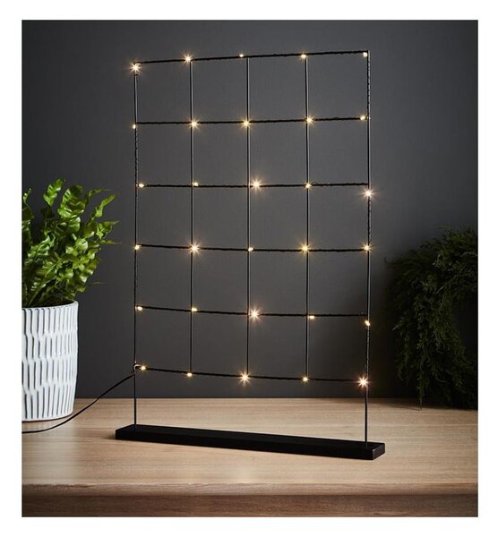 Decorazione luminosa nera, altezza 61 cm Elisabeth - Markslöjd