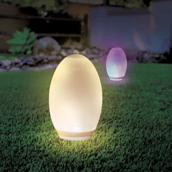 Lampada solare decorativa LED RGB 0,2W/1xAA IP44 500 mAh